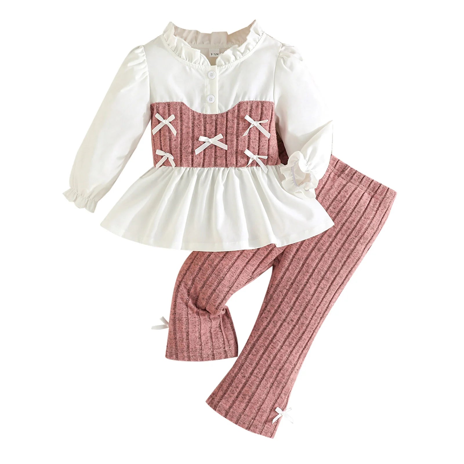 Stylish Ruffle Sweater and Leggings