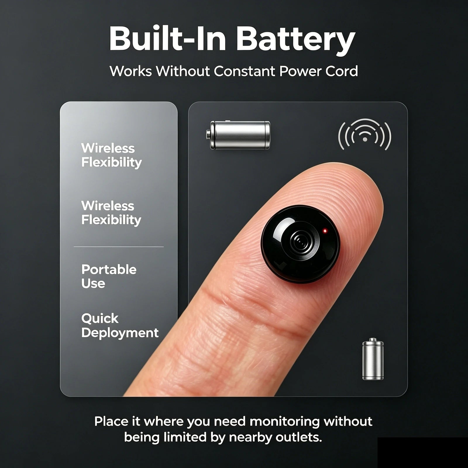Mini Security Camera Wireless WiFi