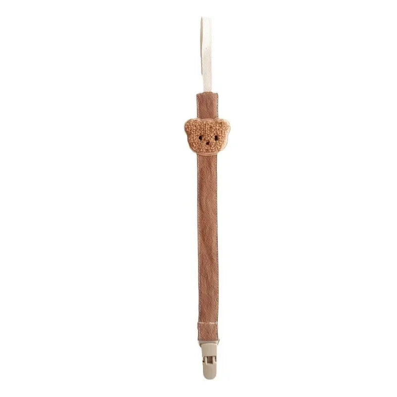 Cute Bear Pacifier Strap