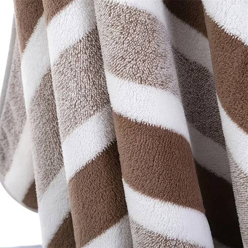 16-Piece Striped Bath Towel Set