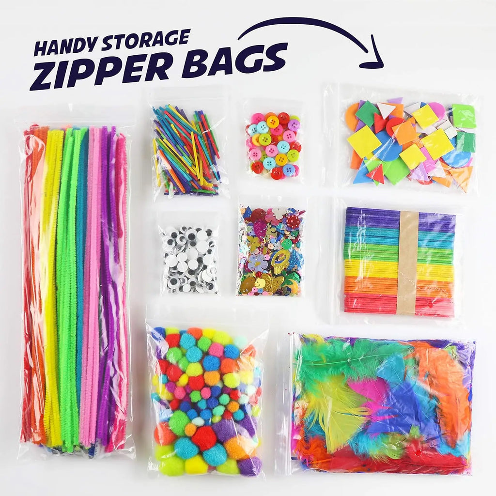 1500 + Arts & Crafts Materials for Toddlers