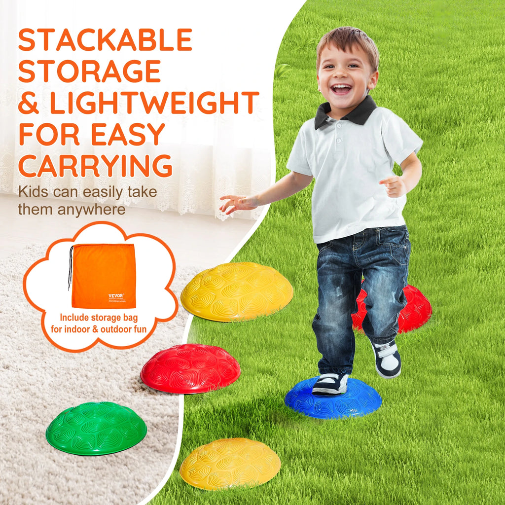 6 PCS Kids Turtle Balance Stepping Stones