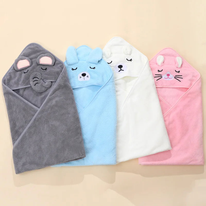 Children's Hooded Bath Towels