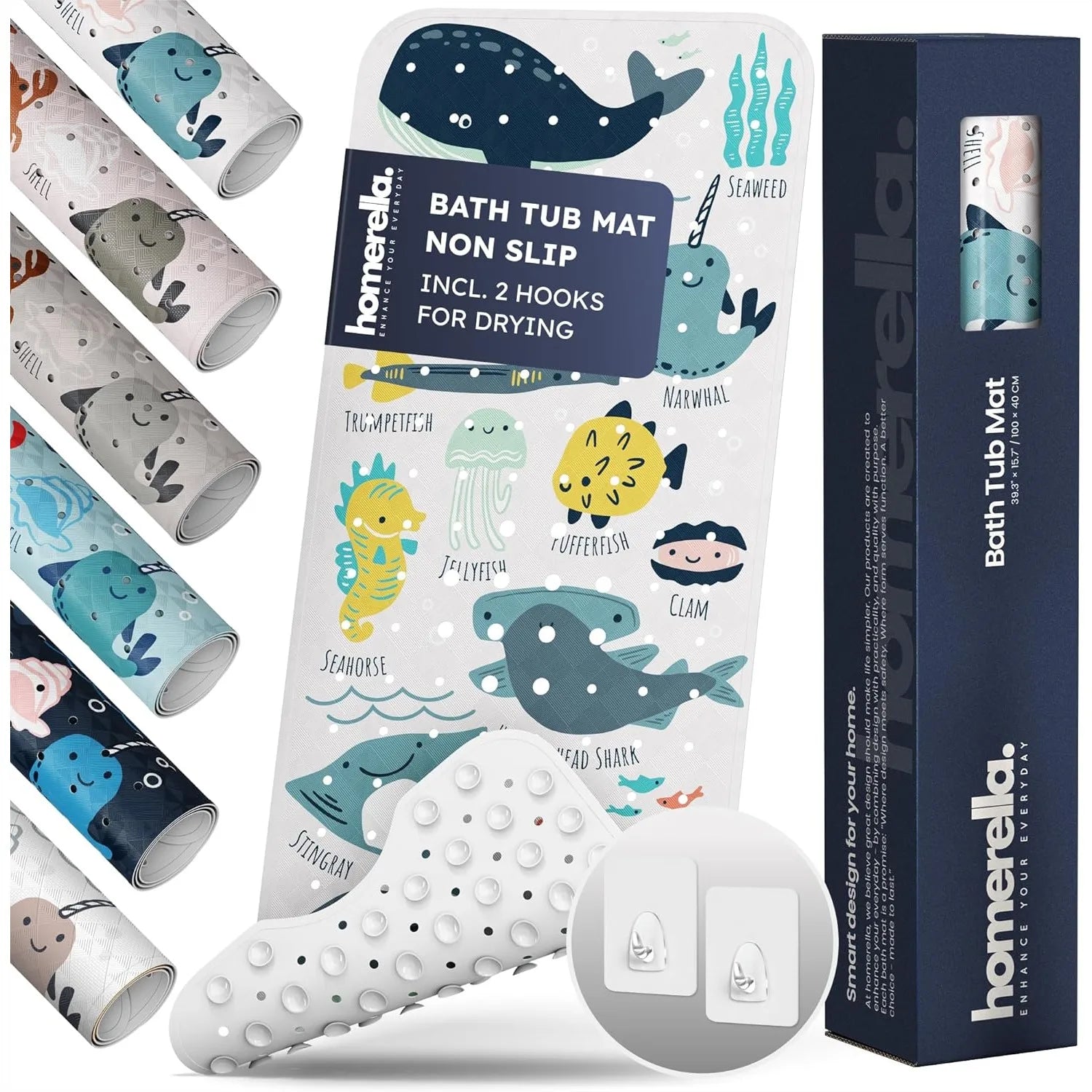 Non Slip Bath Tub Mat for Kids