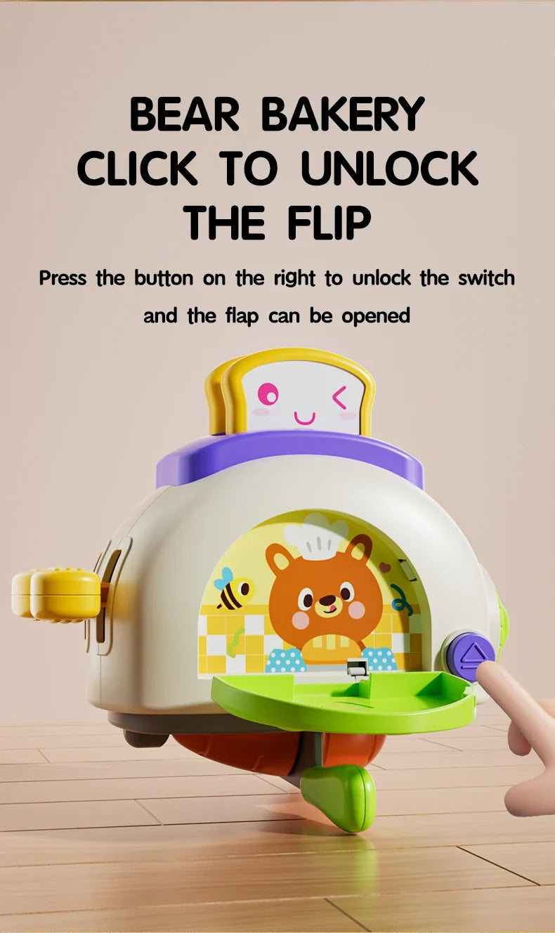 Baby Busy Board Cube Montessori Sensory Activity Toy