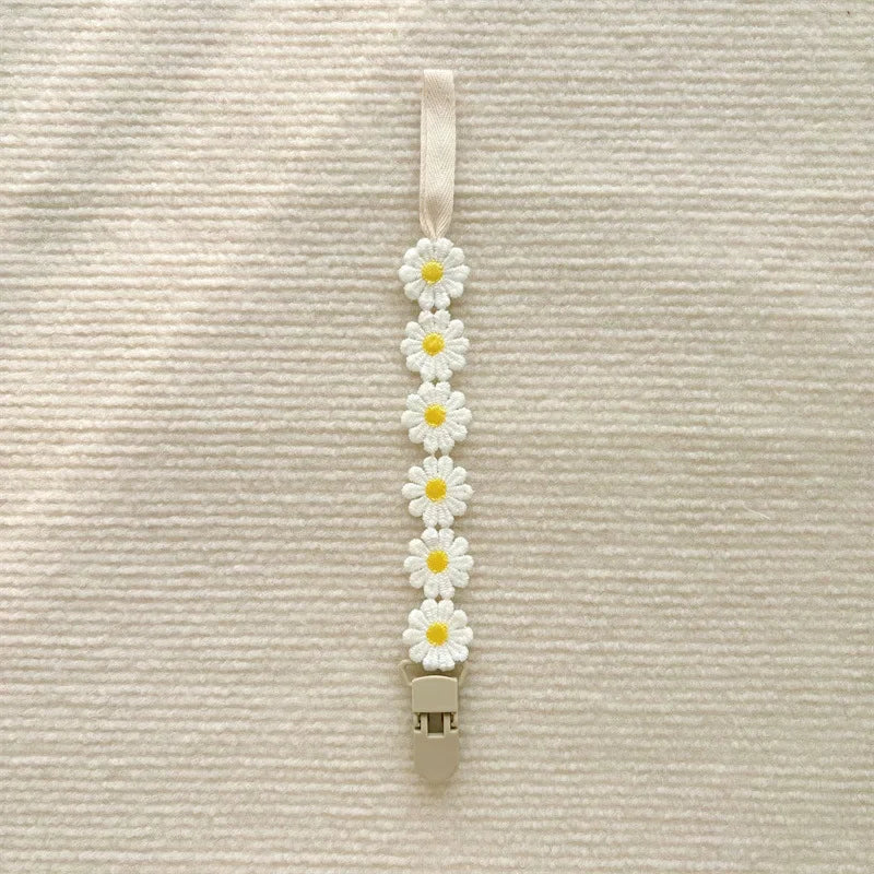Little Daisy Pacifier Clips