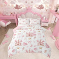 Pink Castle  Comforter Set