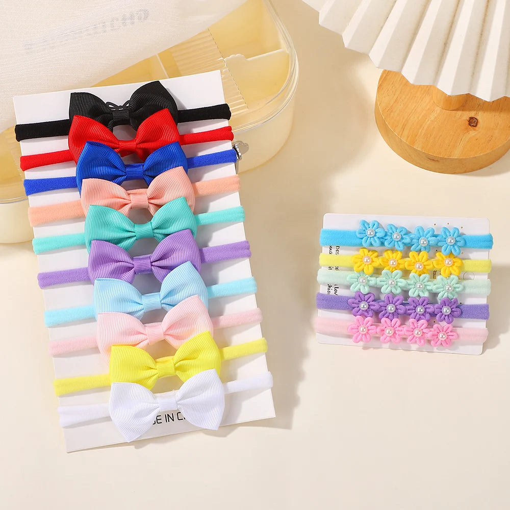 15Pcs Bowknot Headband for Infant/ Toddler
