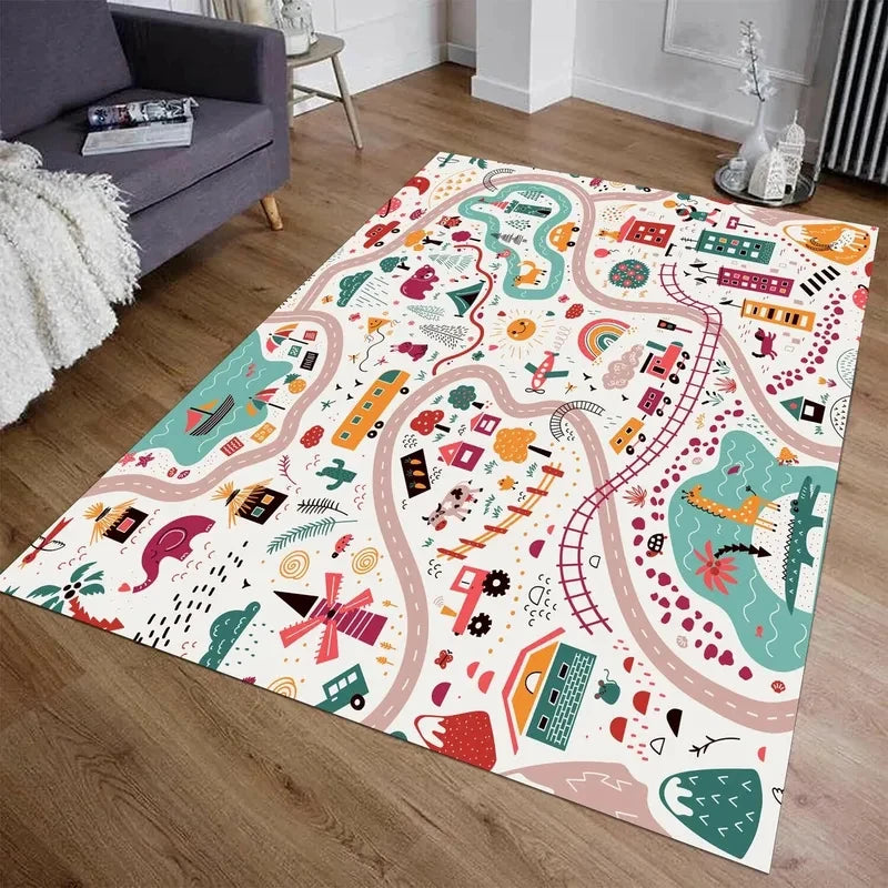 Kid's Car/Truck Play Carpet