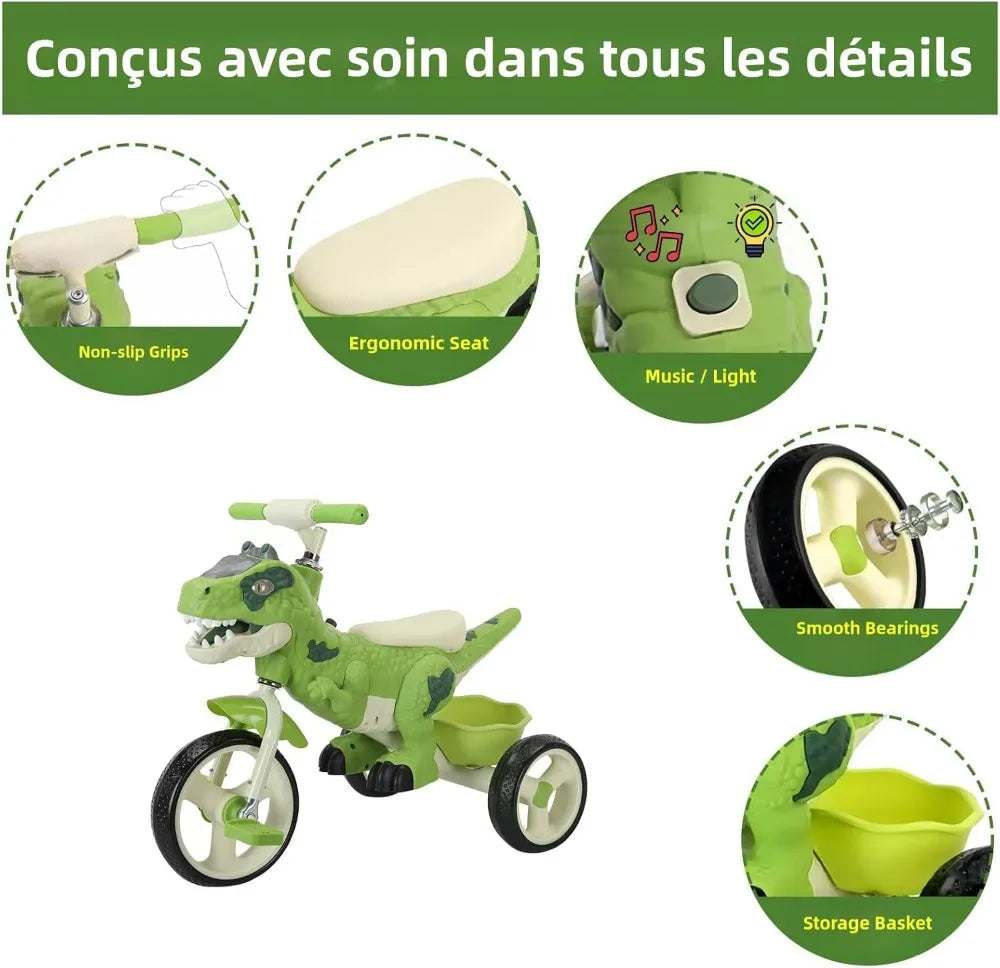 Dinosaur Kids Tricycle
