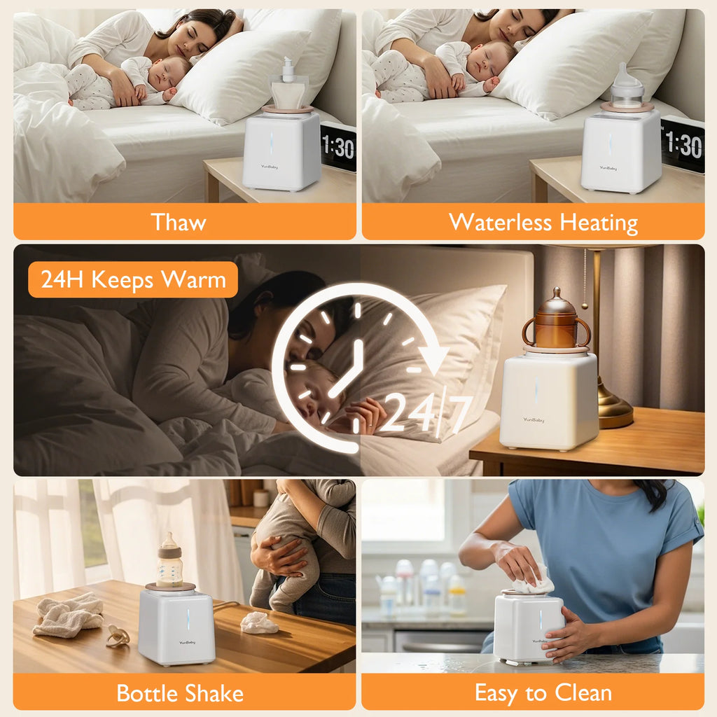 Waterless Baby Bottle Shaker & Warmer