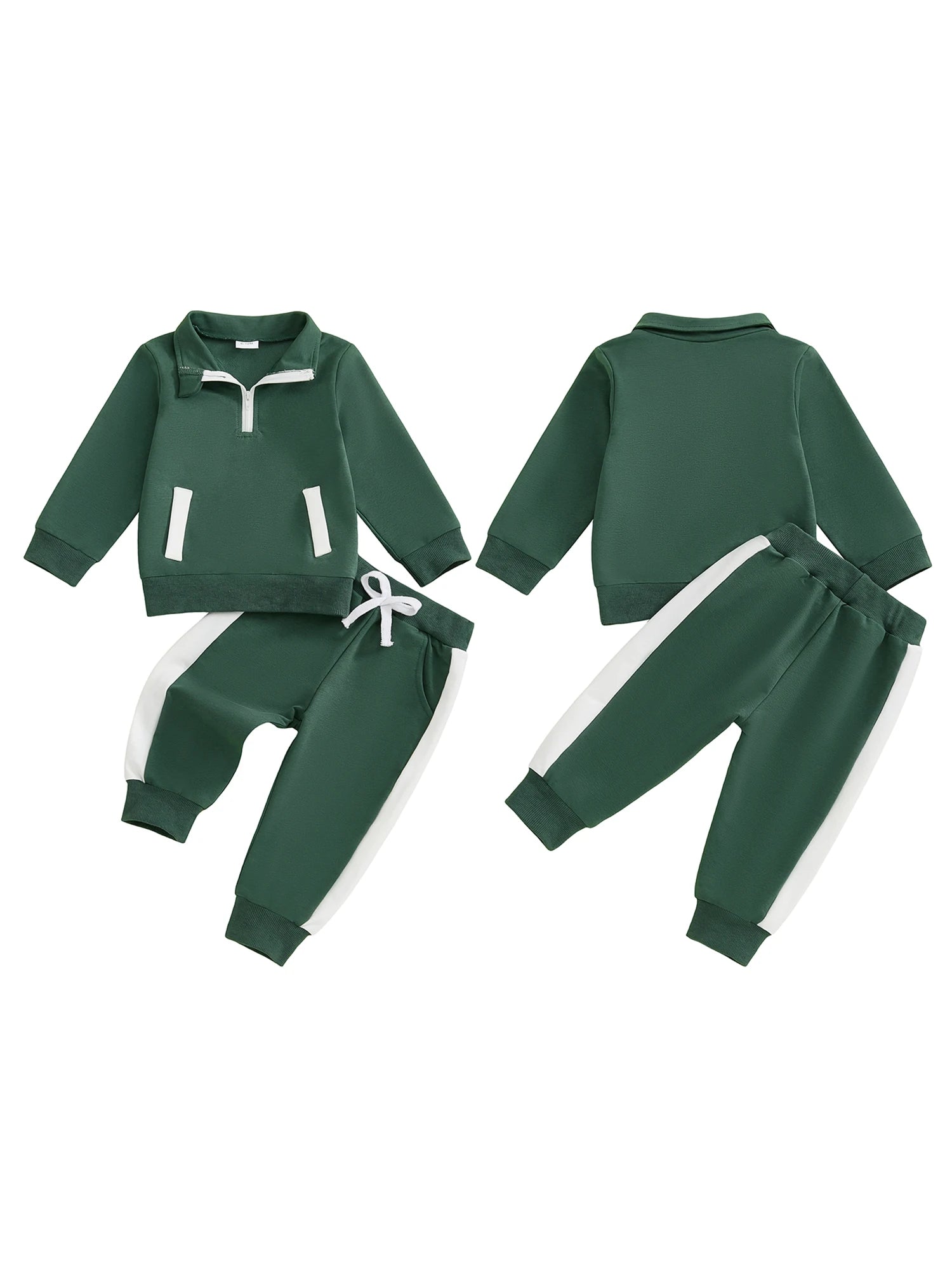 Toddler Unisex Winter Hoodie and Pants Set