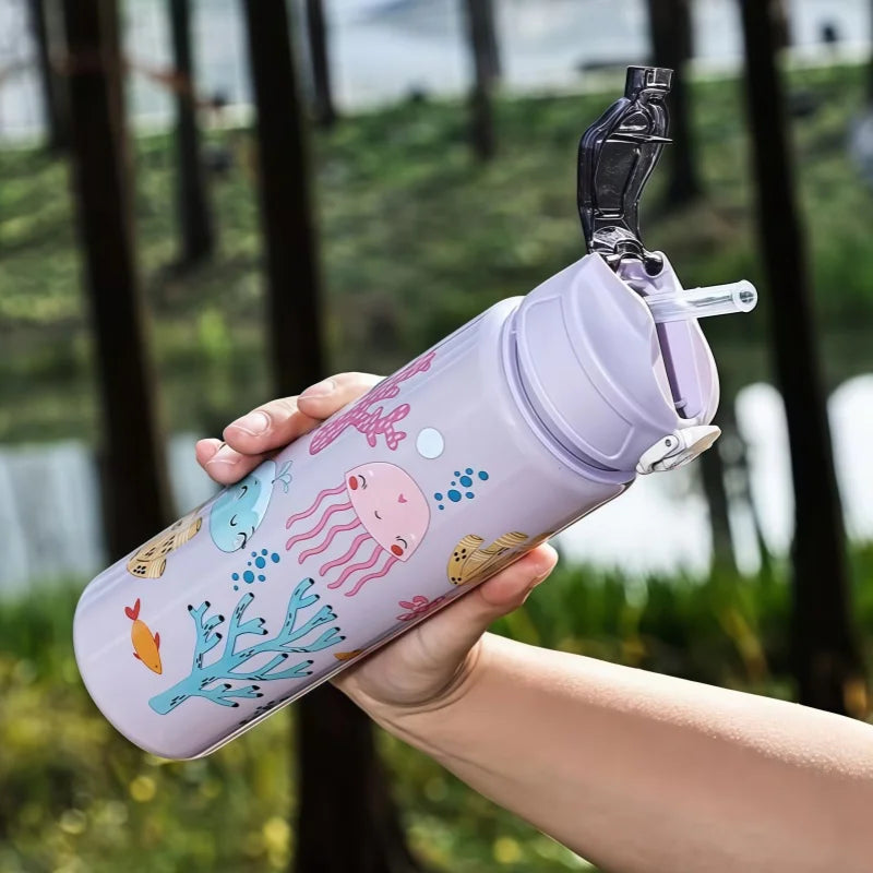 25.4 oz Water Bottle For Kids