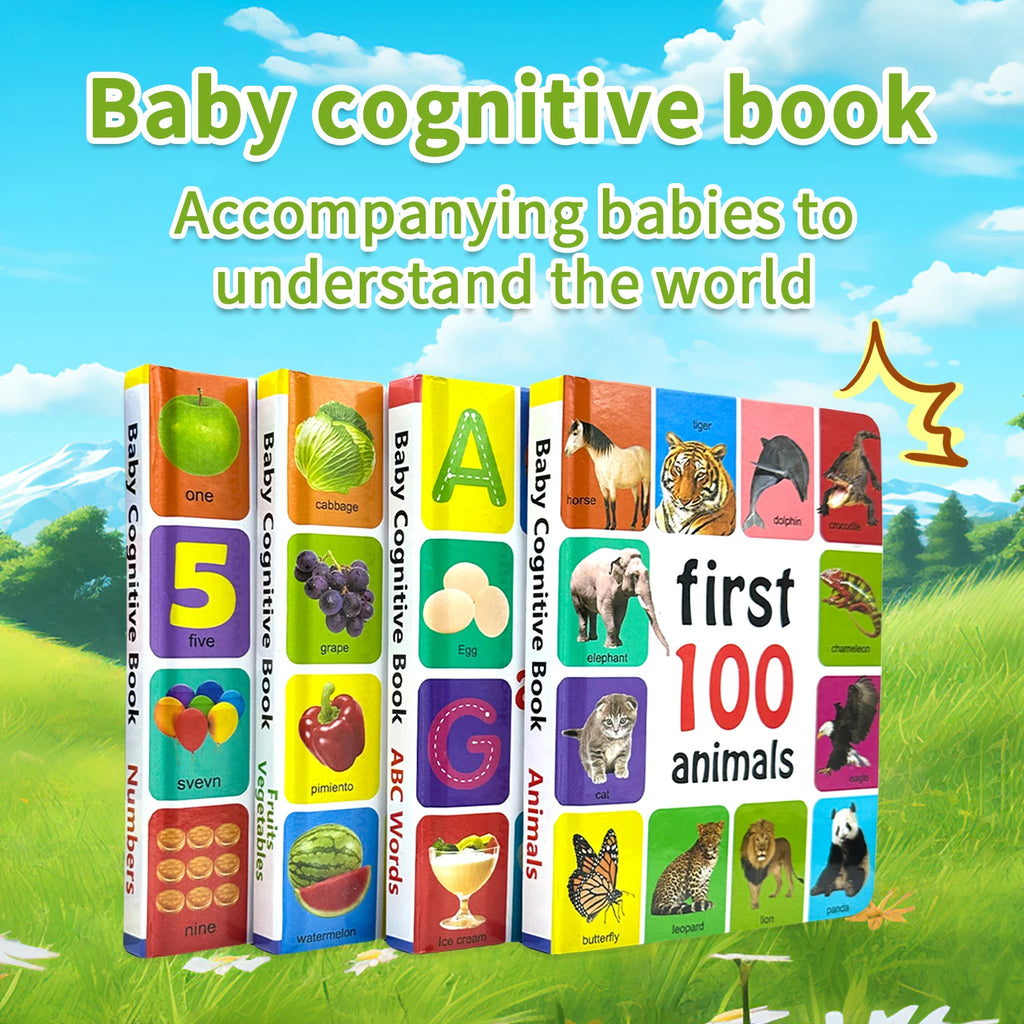 4 Learning Board Books