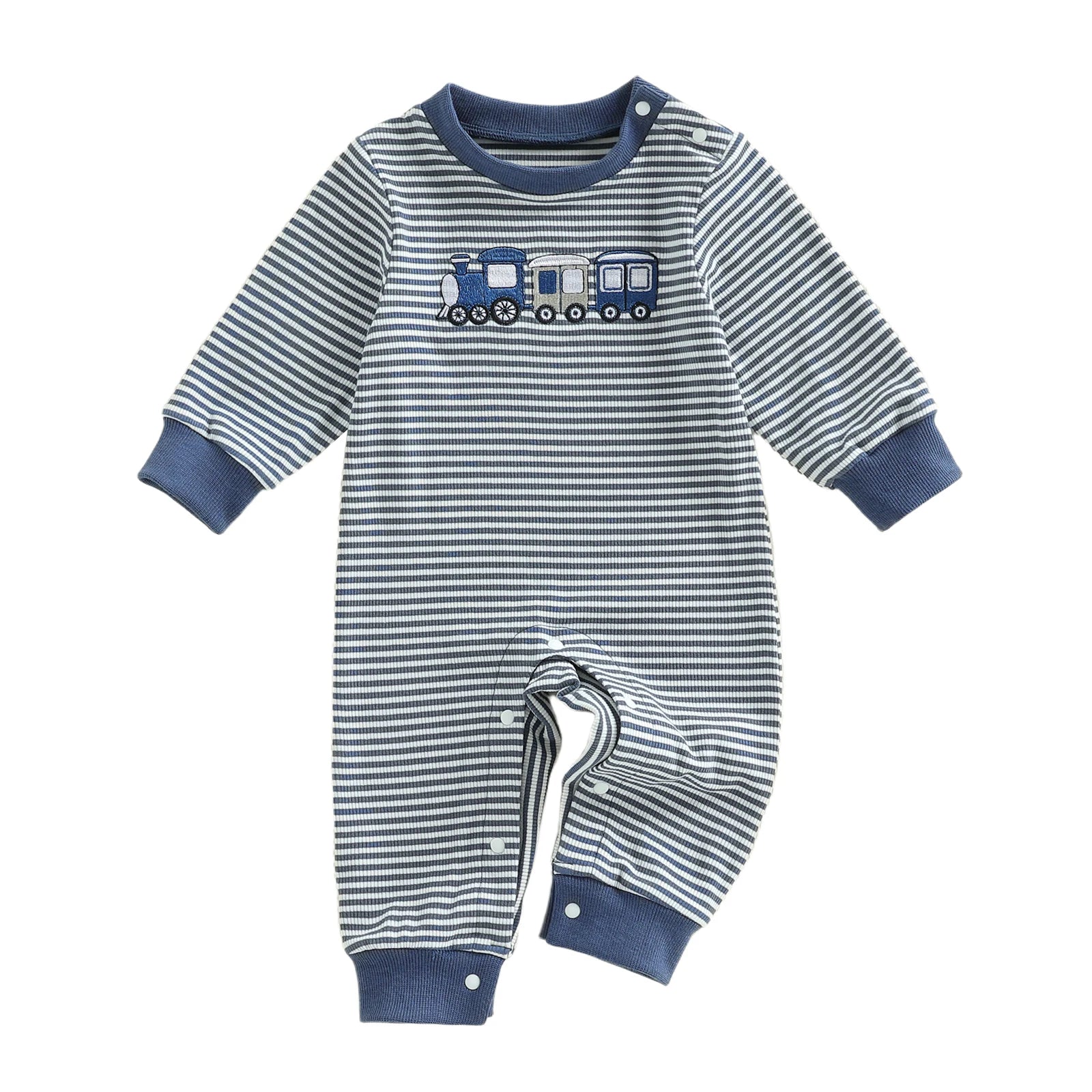 Fall Striped Playsuit