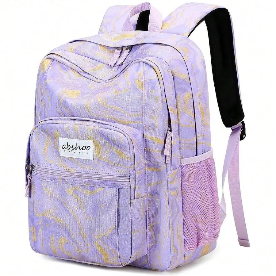 Water Resistant Pattern Backpack