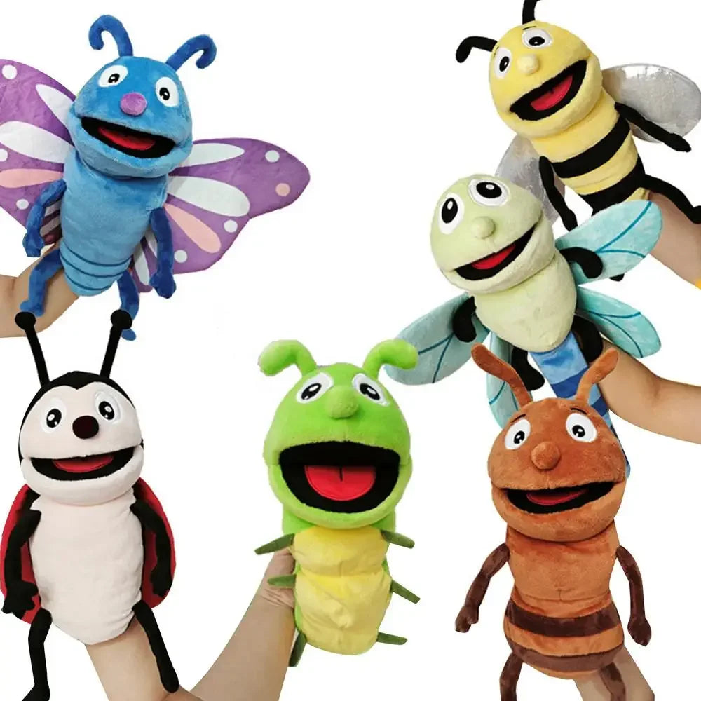 Animal Hand Puppet Plush Storytelling Toy for Kids