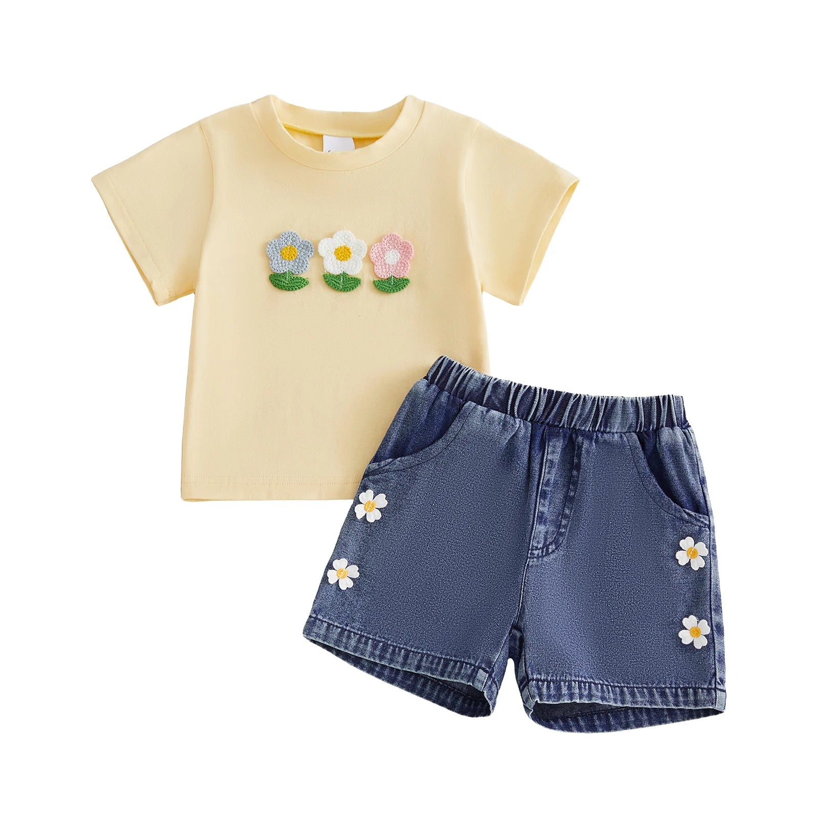 Girls Summer Shirt and Shorts