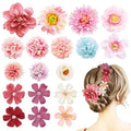 18 PCS Flower Hair Clip