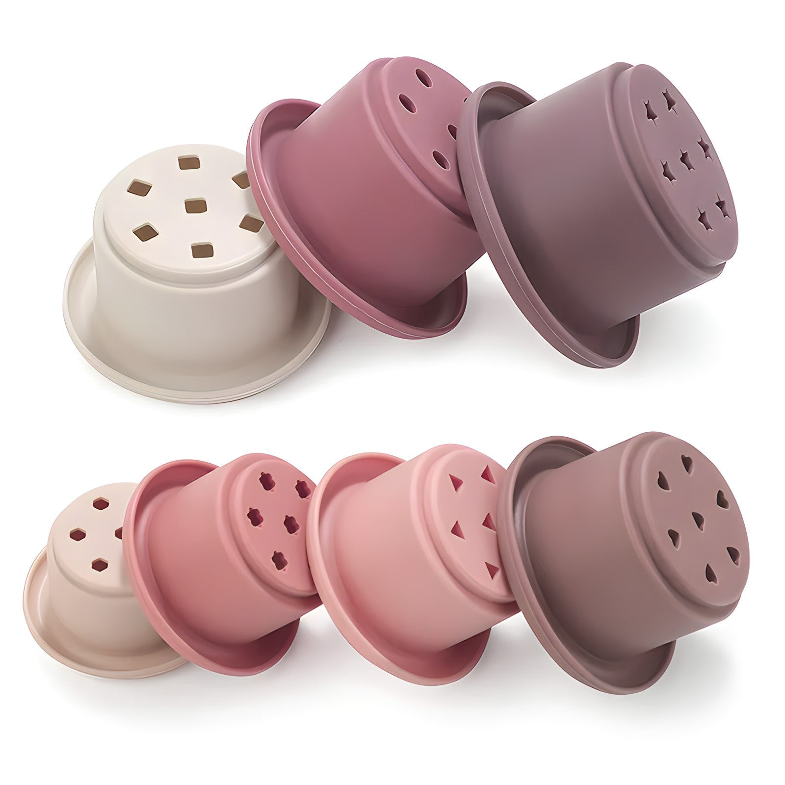 Silicone Stacking Cups