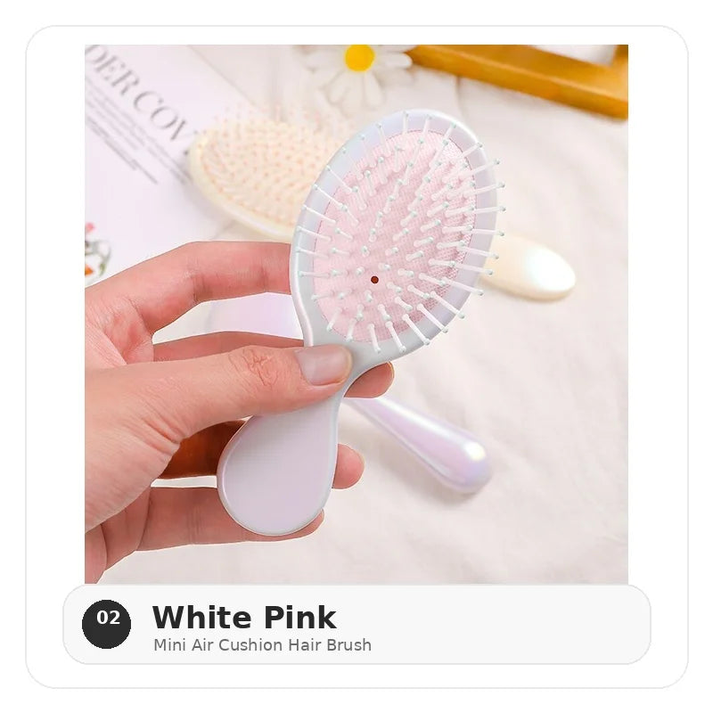 Mini Air Cushion Detangling Hair Brush