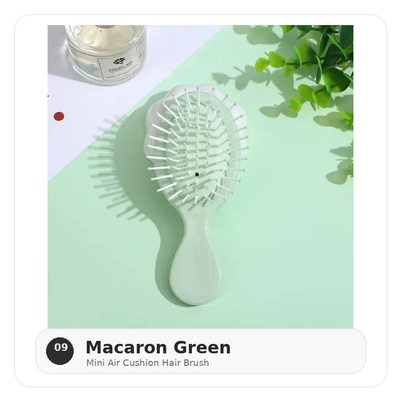 Mini Air Cushion Detangling Hair Brush