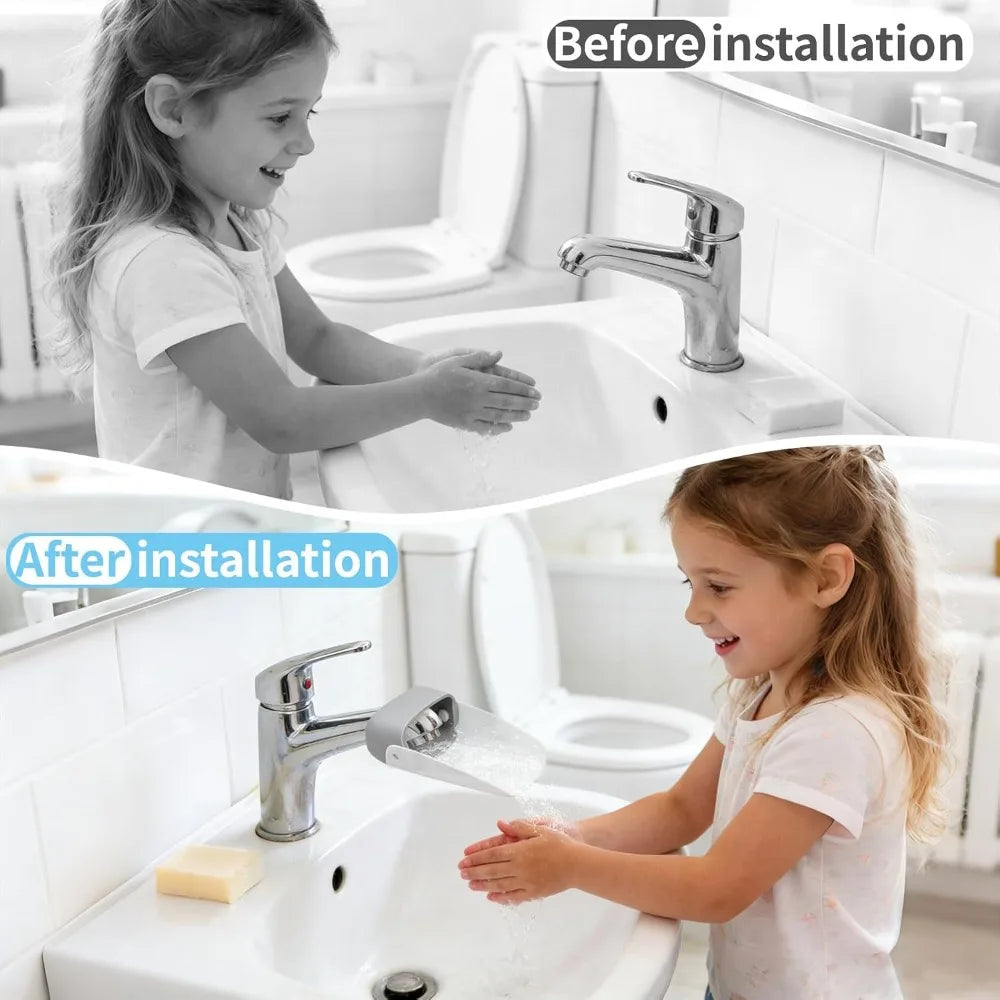 2 Pack Faucet Extender for Kitchen/Bathroom Sink