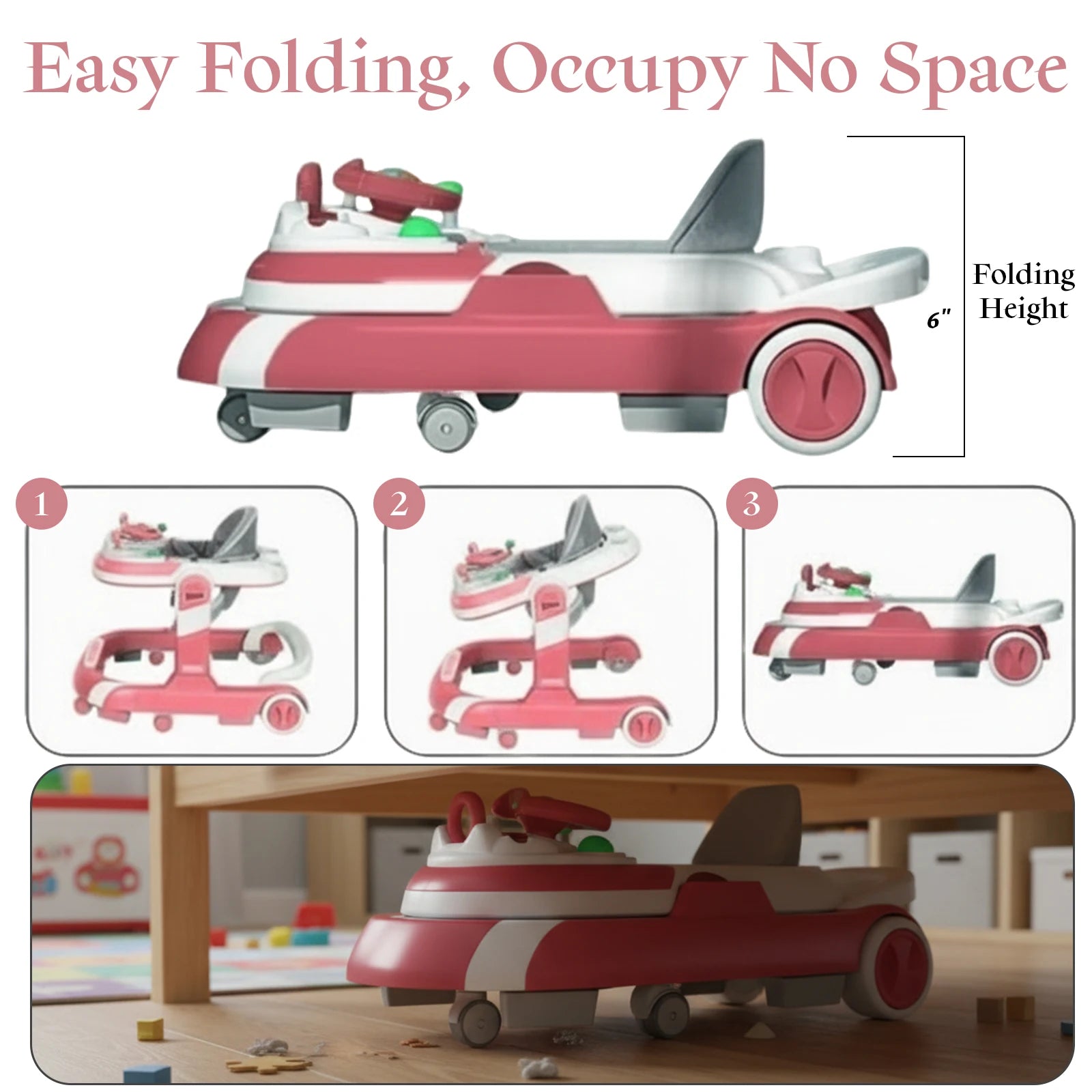 4 in 1 Baby Walker