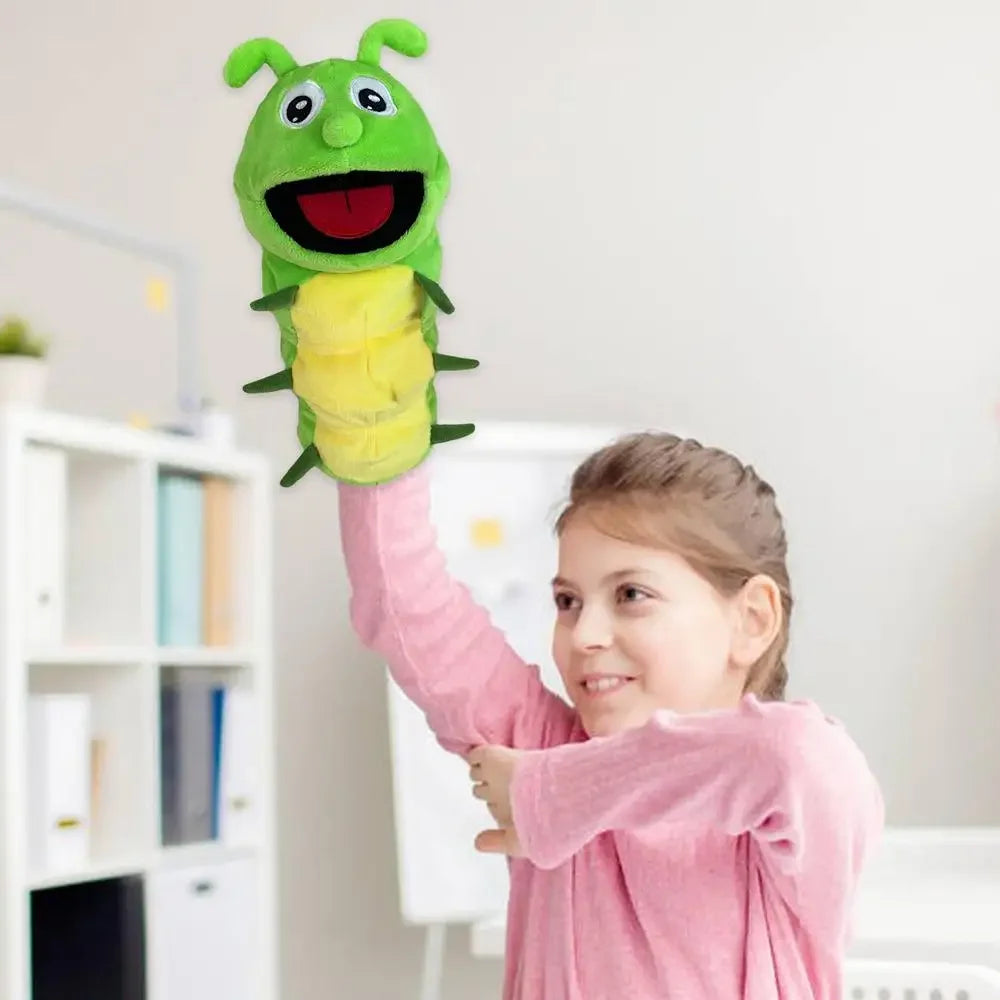 Animal Hand Puppet Plush Storytelling Toy for Kids