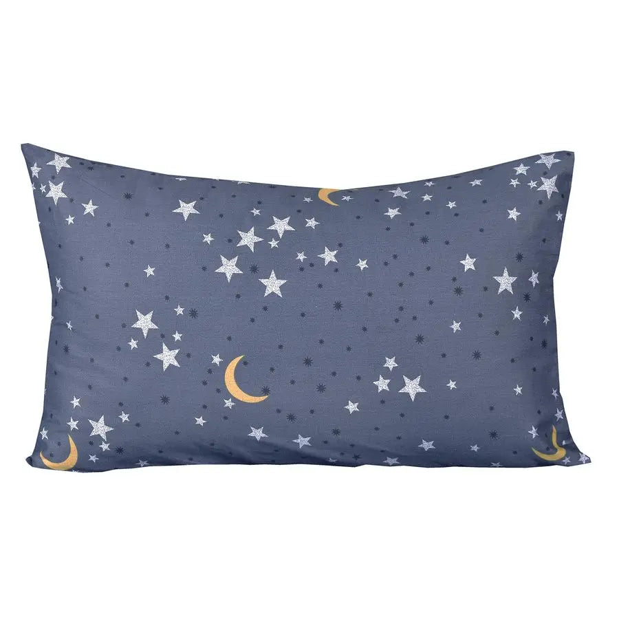 3 Pcs Moon & Stars Twin Bed Sheet