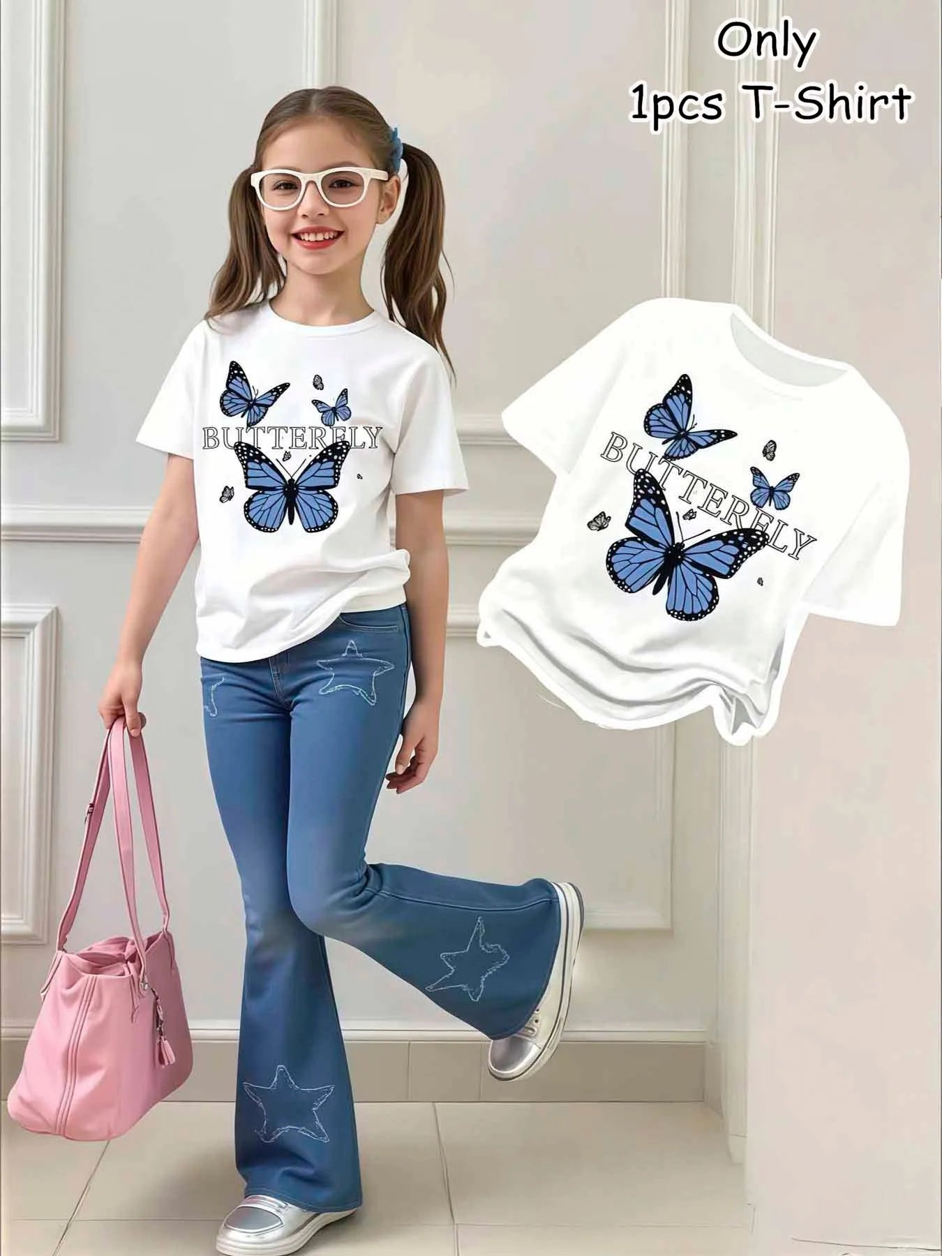 Butterfly Graphic T-Shirt