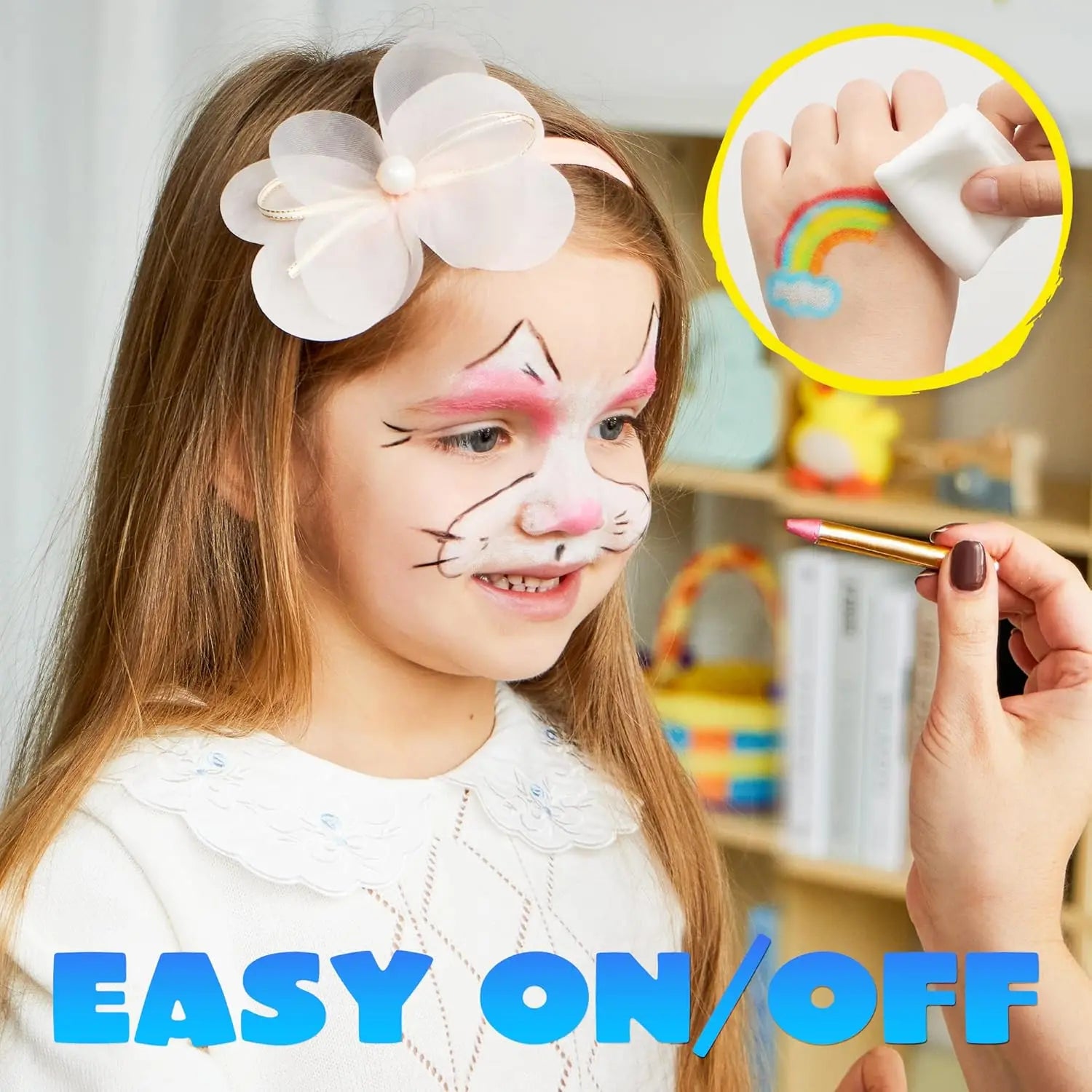42PCS Face and Body Paint Crayons