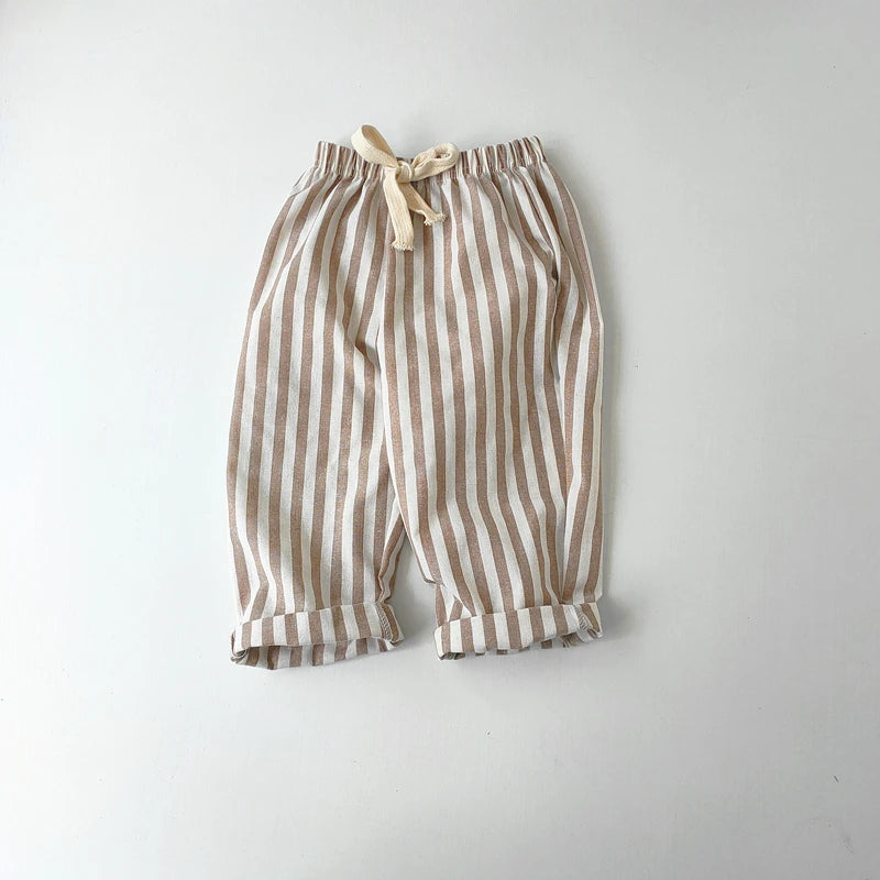 Children's Clothing Linen Cotton Shorts and Pants