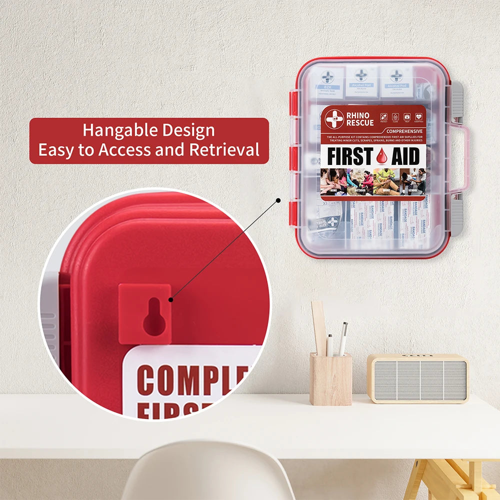 350 Pieces All-Purpose First Aid Kit