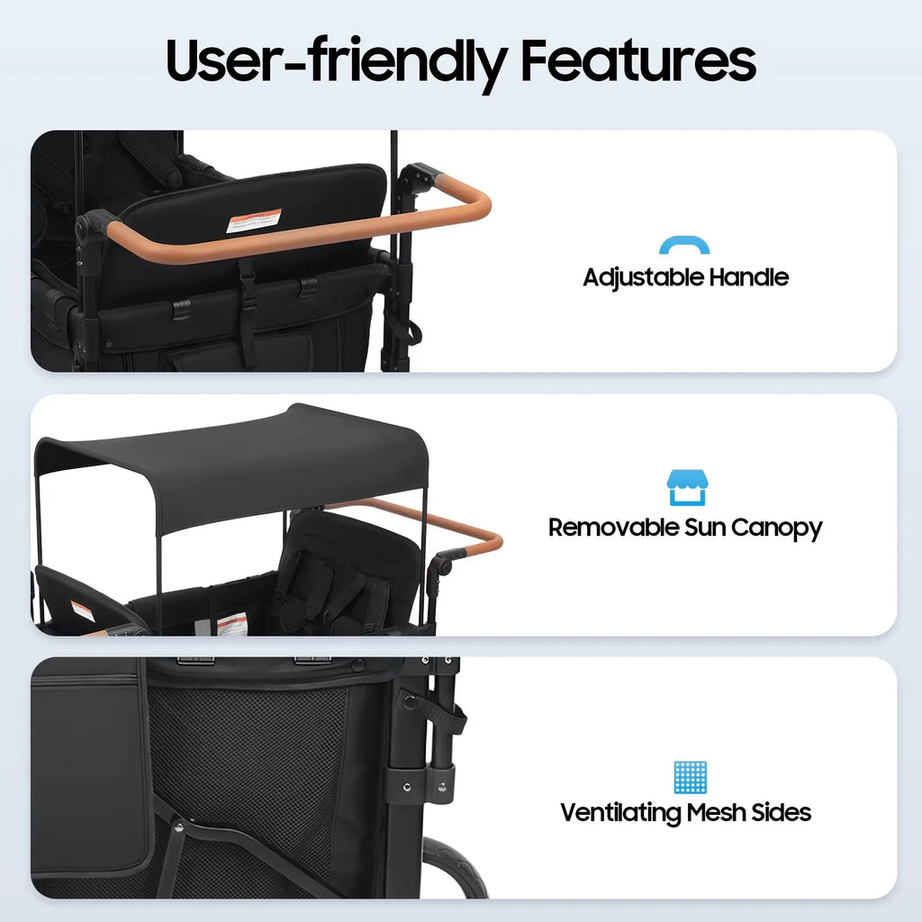 4 Seats Stroller Wagon