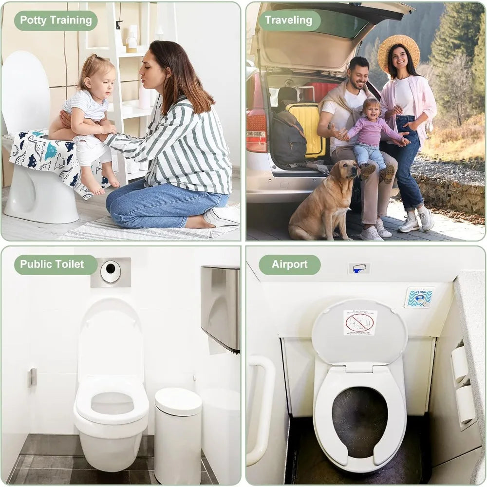 30 Pack Disposable Toilet Seat Covers