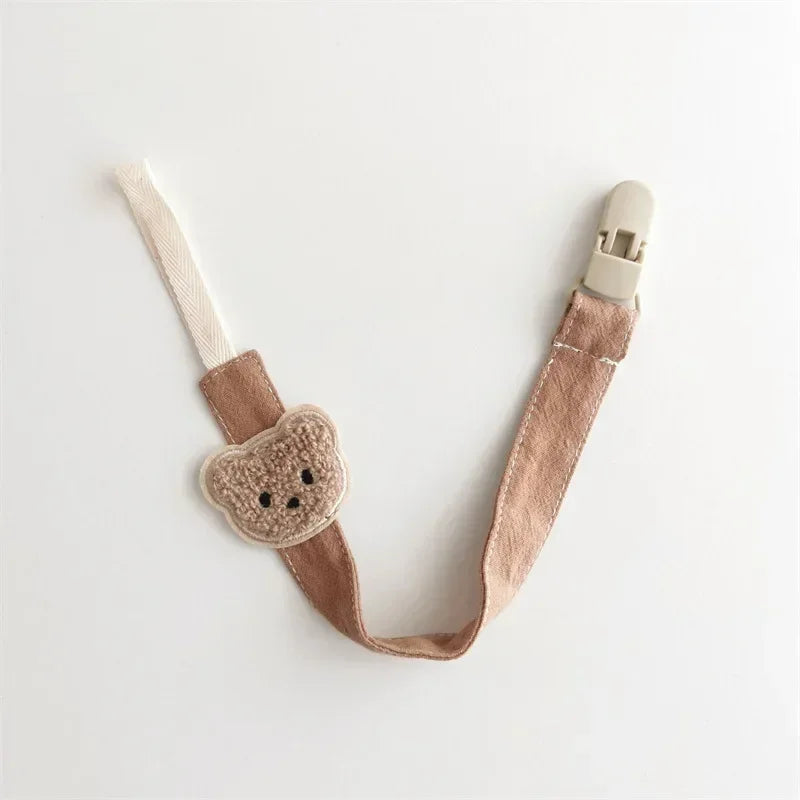 Cute Bear Pacifier Strap