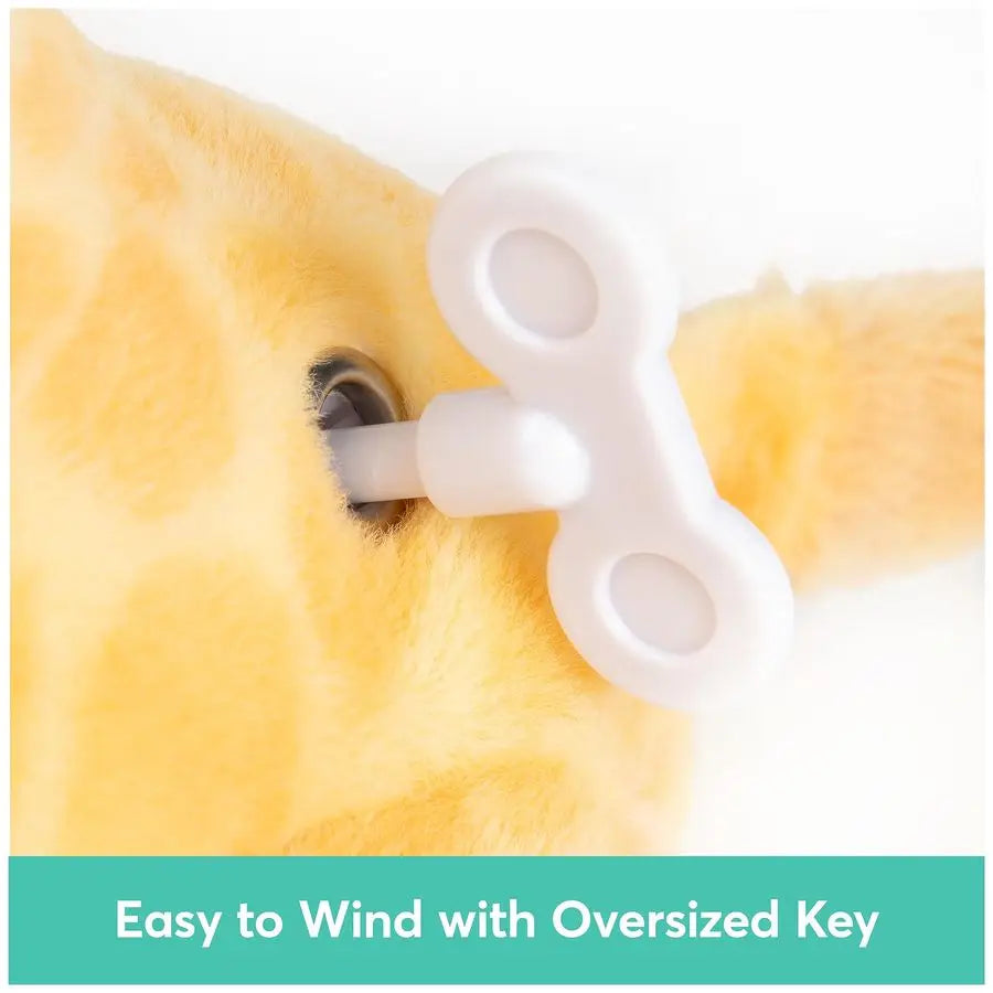 Safari Giraffe Keywind Musical Plush, Plays Lullaby