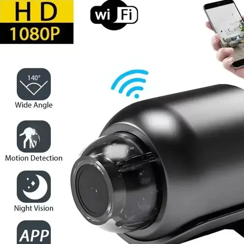 Mini WiFi Camera 1080P HD For Indoor Security