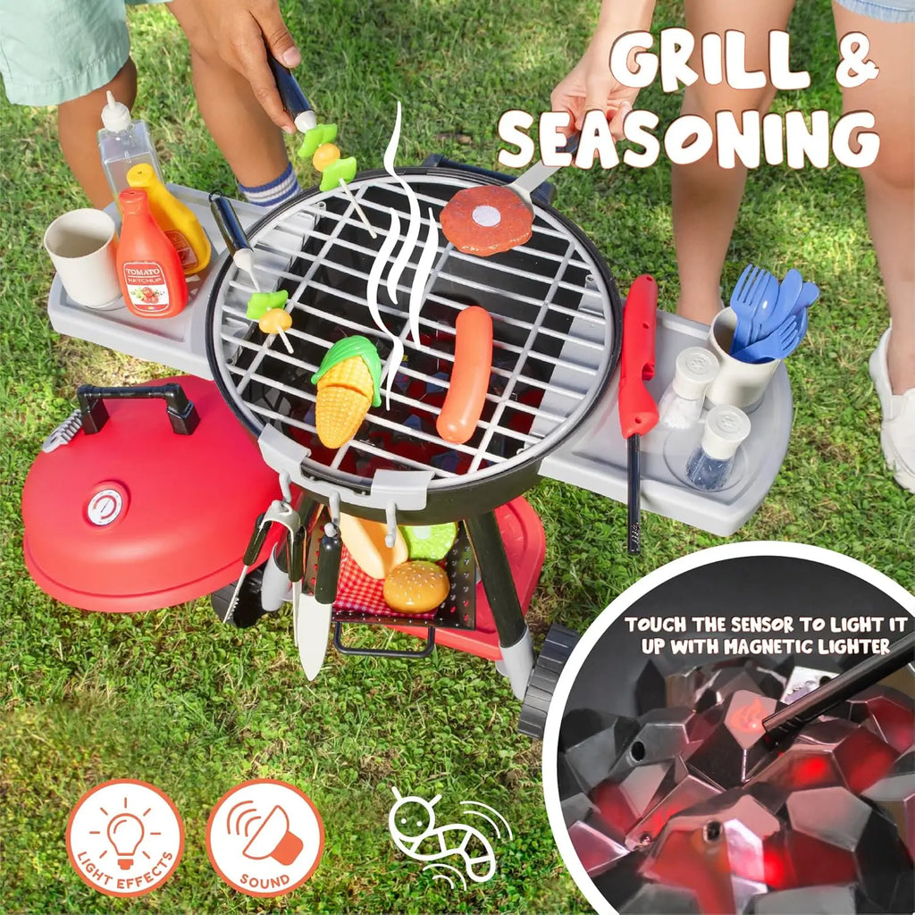 34 PCS  BBQ Play Grill