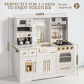 Wooden Play Kitchen with Accessories