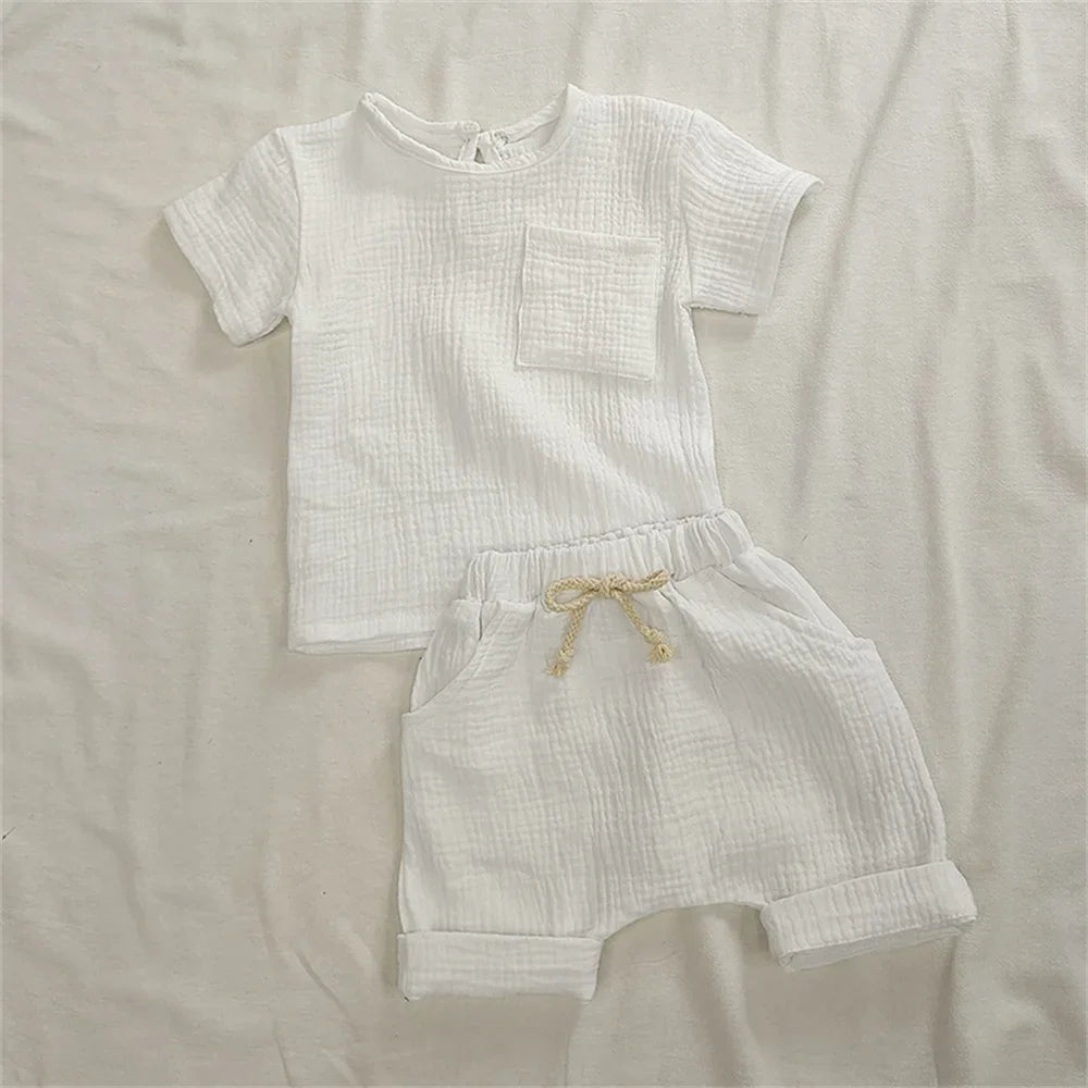 2 Pieces Babies and Toddler Outfit Set