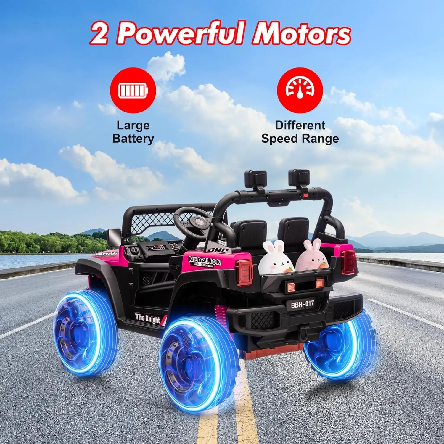 12V Kids Ride On Jeep