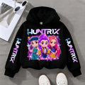 Witch Hunter Group Zoey Cosplay Costume Girls Womens Halloween Party Costumes Demon Hunter Idol Girl Group Colours Casual Hoodie