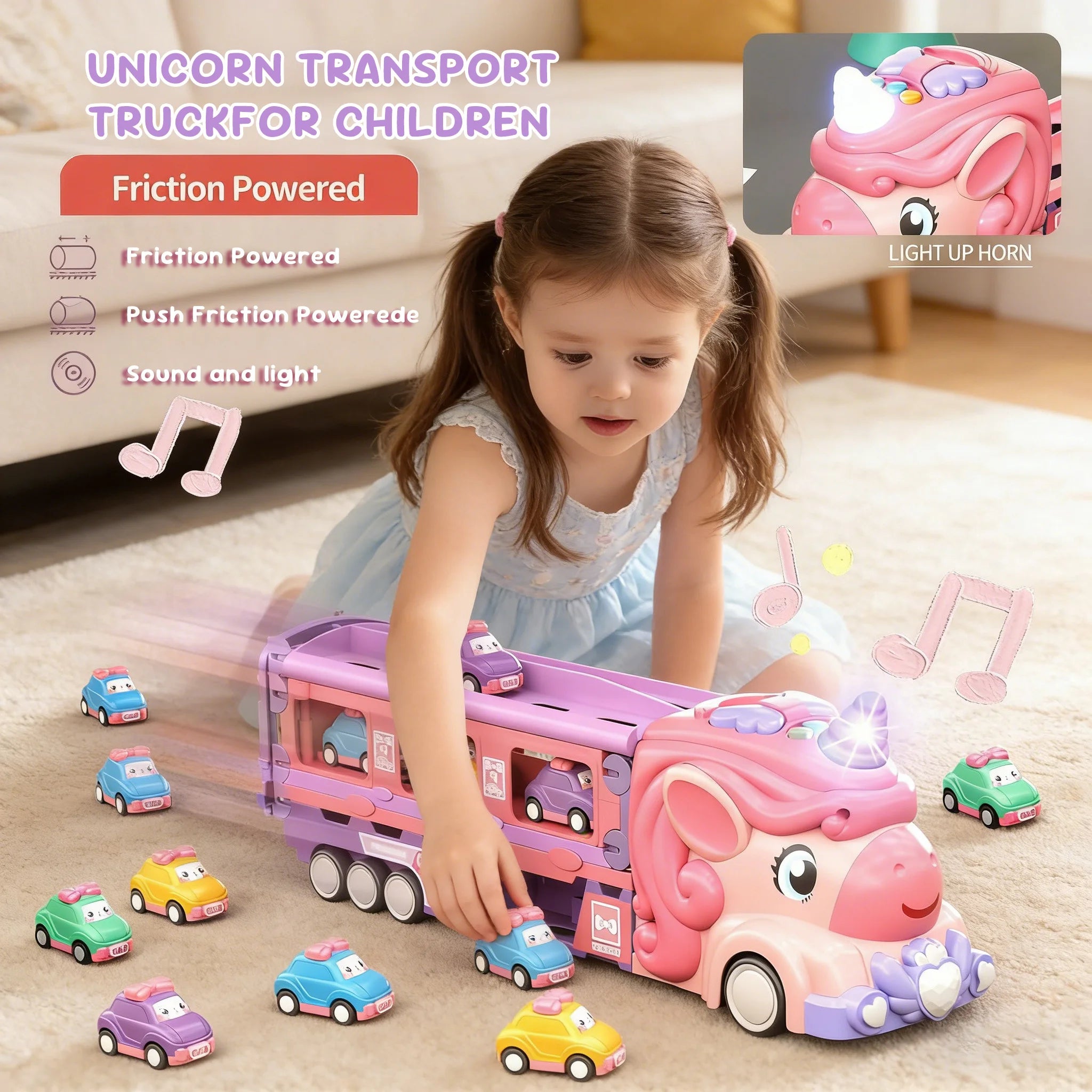 Monster Toy Truck Track Set