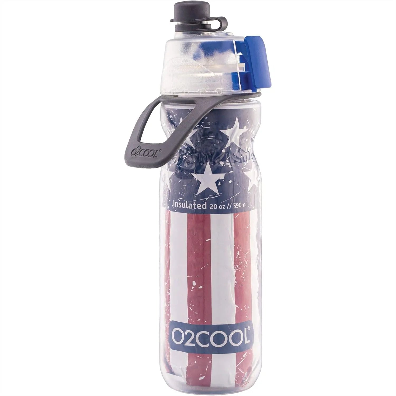 2- in -1 Misting Water Bottle  20 oz