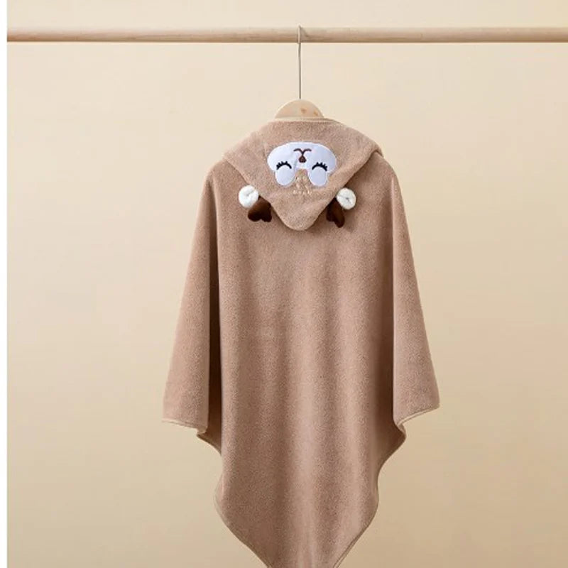 Newborn Bath Towel Cute Cartoon