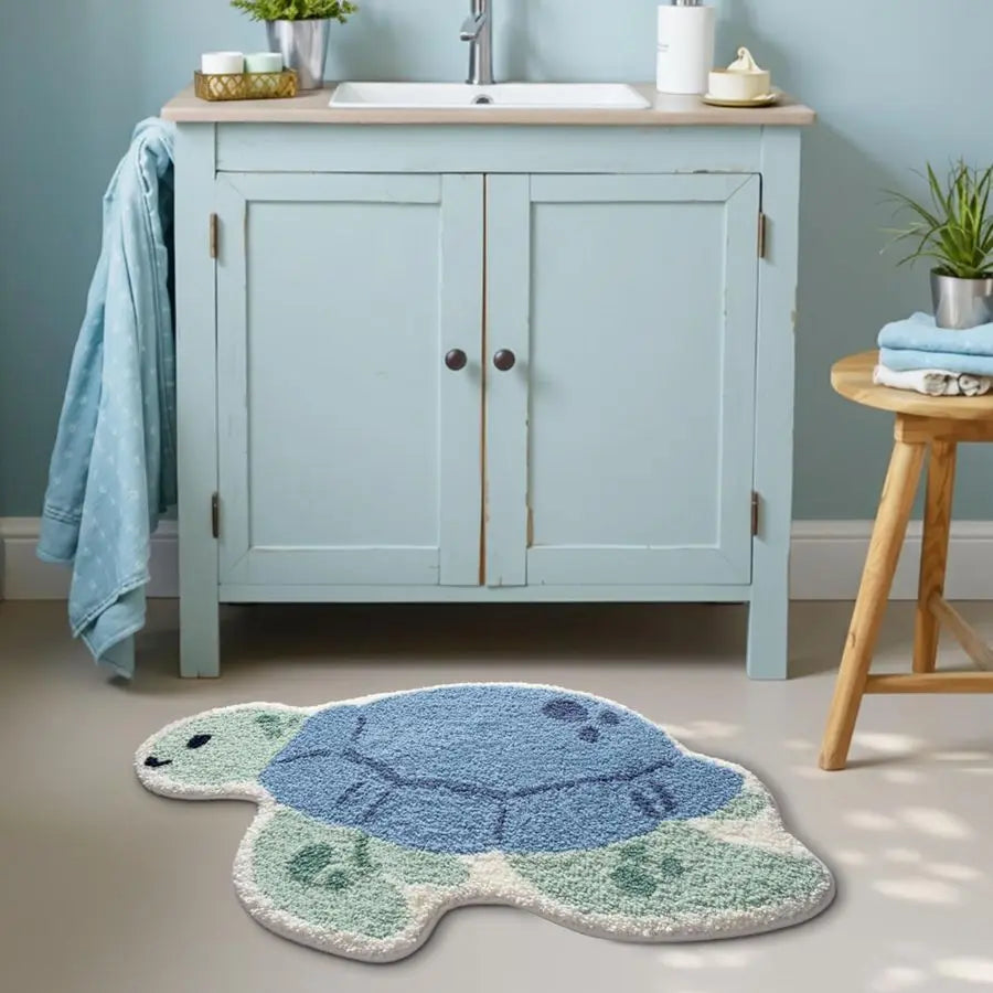 Plush Absorbent Bath Mat