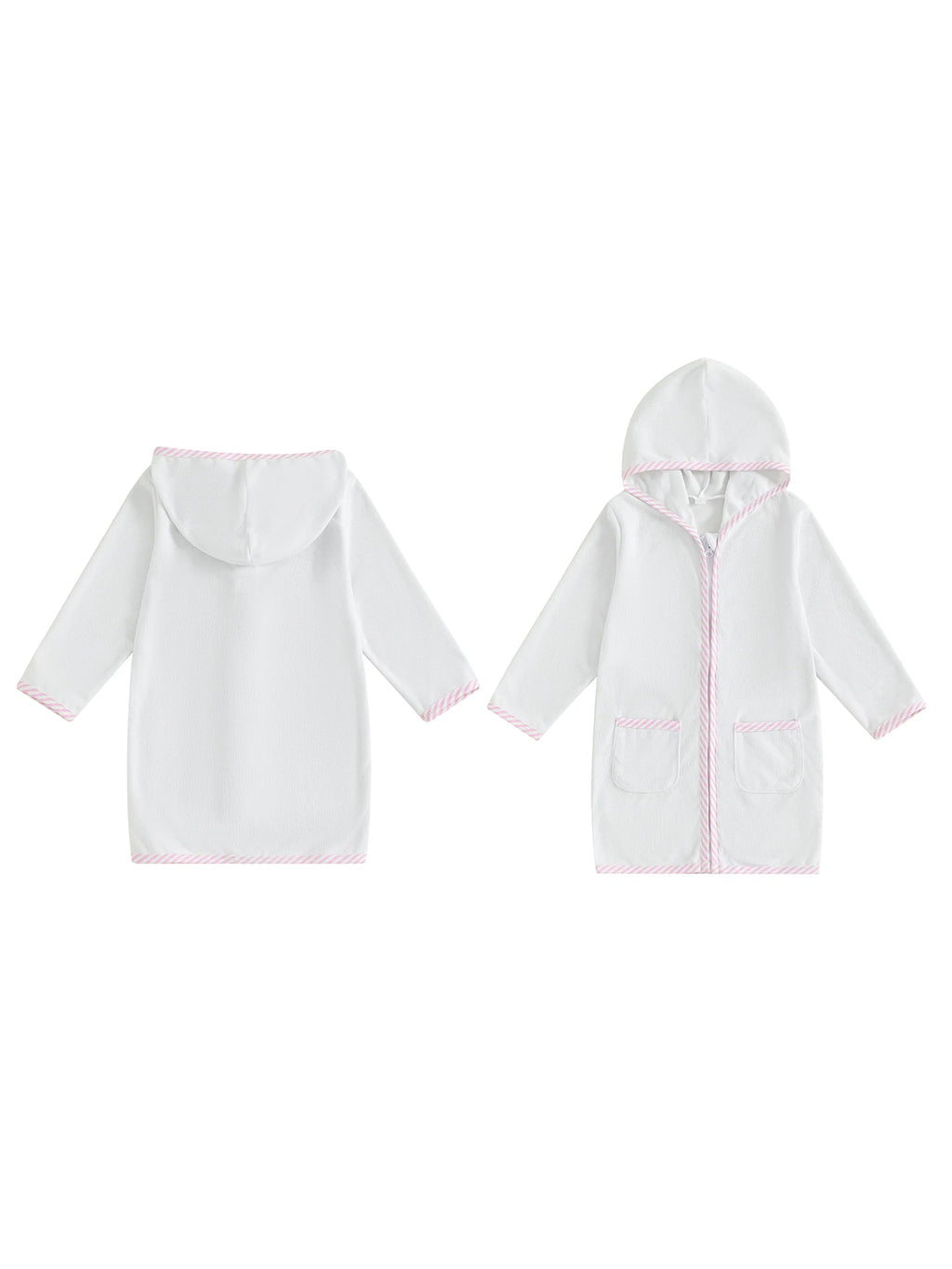 Kids Long Sleeve Hooded Towel Cover Up