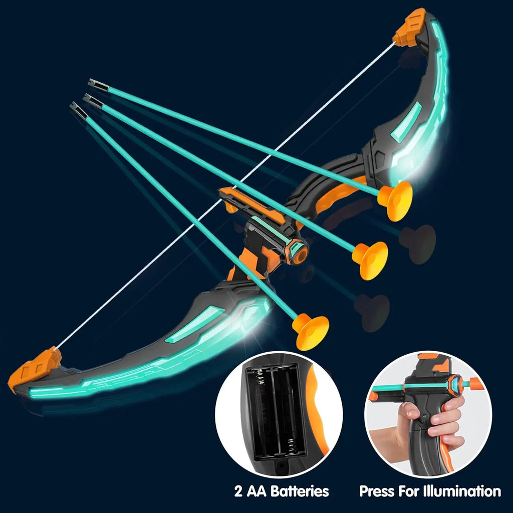 LED Kids Bow and Arrow Set